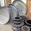 Bin lid caps